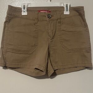 UNIONBAY Women's Khaki Utility Jean Shorts